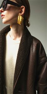 Nineminutes montone The Classic Shearling marrone