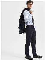 Selected pantalone slim liam blu
