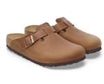 Birkenstock Boston in pelle oleata cognac calzata uomo - immagine 4