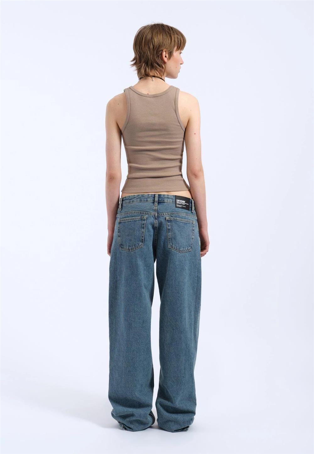 Dr_Denim_canotta_a_coste_Nyla_fango Dr Denim canotta a coste Nyla fango - immagine 2