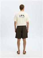 Selected bermuda in lino militare - immagine 2