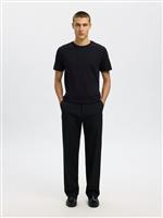 Selected pantalone loose Robert nero - immagine 3