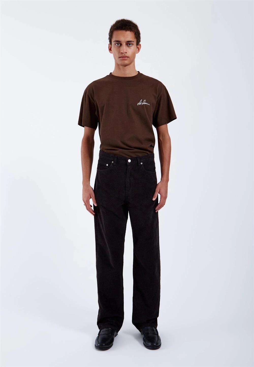 Dr Denim pantalone velluto Omar nero