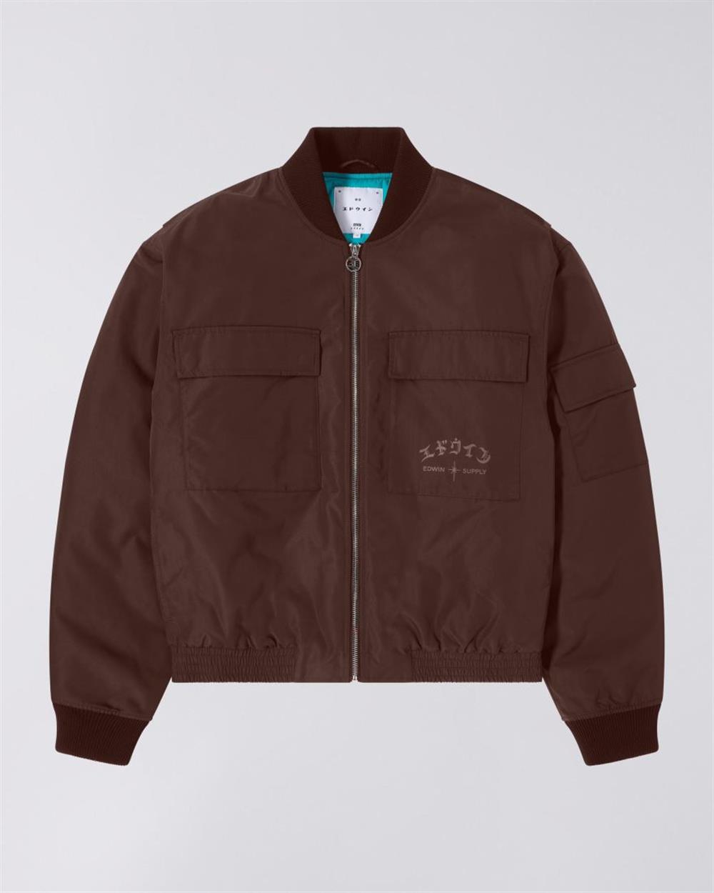 Edwin Ultra bomber bordeaux