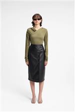 Weili Zheng body scollato dietro verde - immagine 2