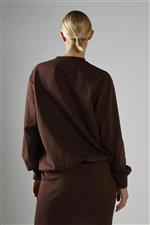 Glamorous felpa marrone - immagine 2