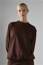 Glamorous felpa marrone - immagine 3