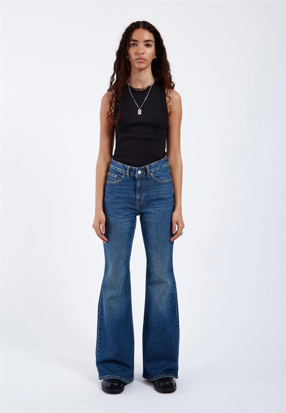 Dr Denim jeans a zampa Elba