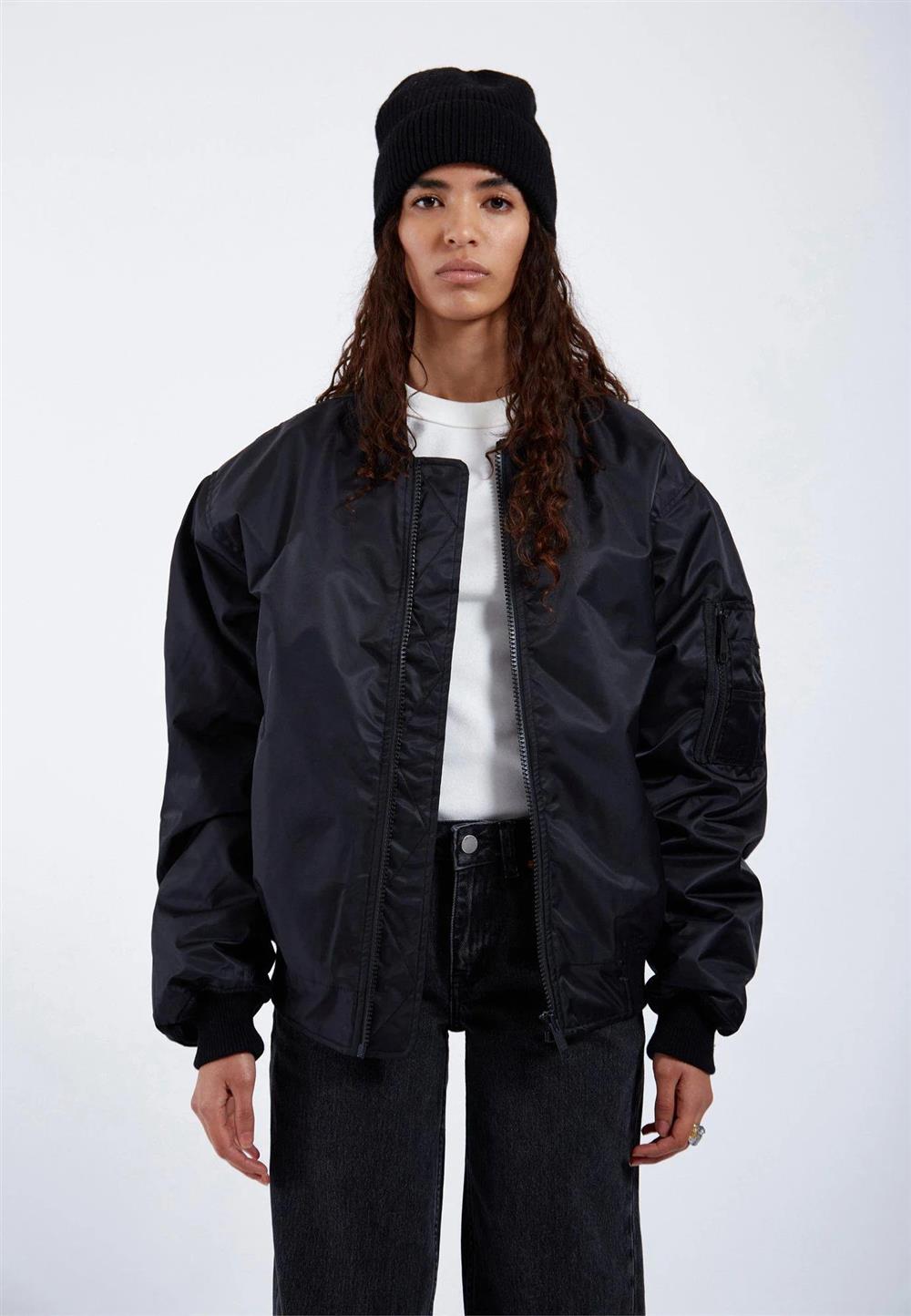 Dr Denim bomber over Jarvis nero