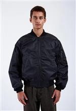 Dr Denim bomber over Jarvis nero - immagine 2