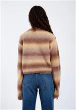 Dr Denim maglione crop Moira mohair giallo - immagine 3