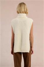 Molly Bracken gilet aperto panna - immagine 4