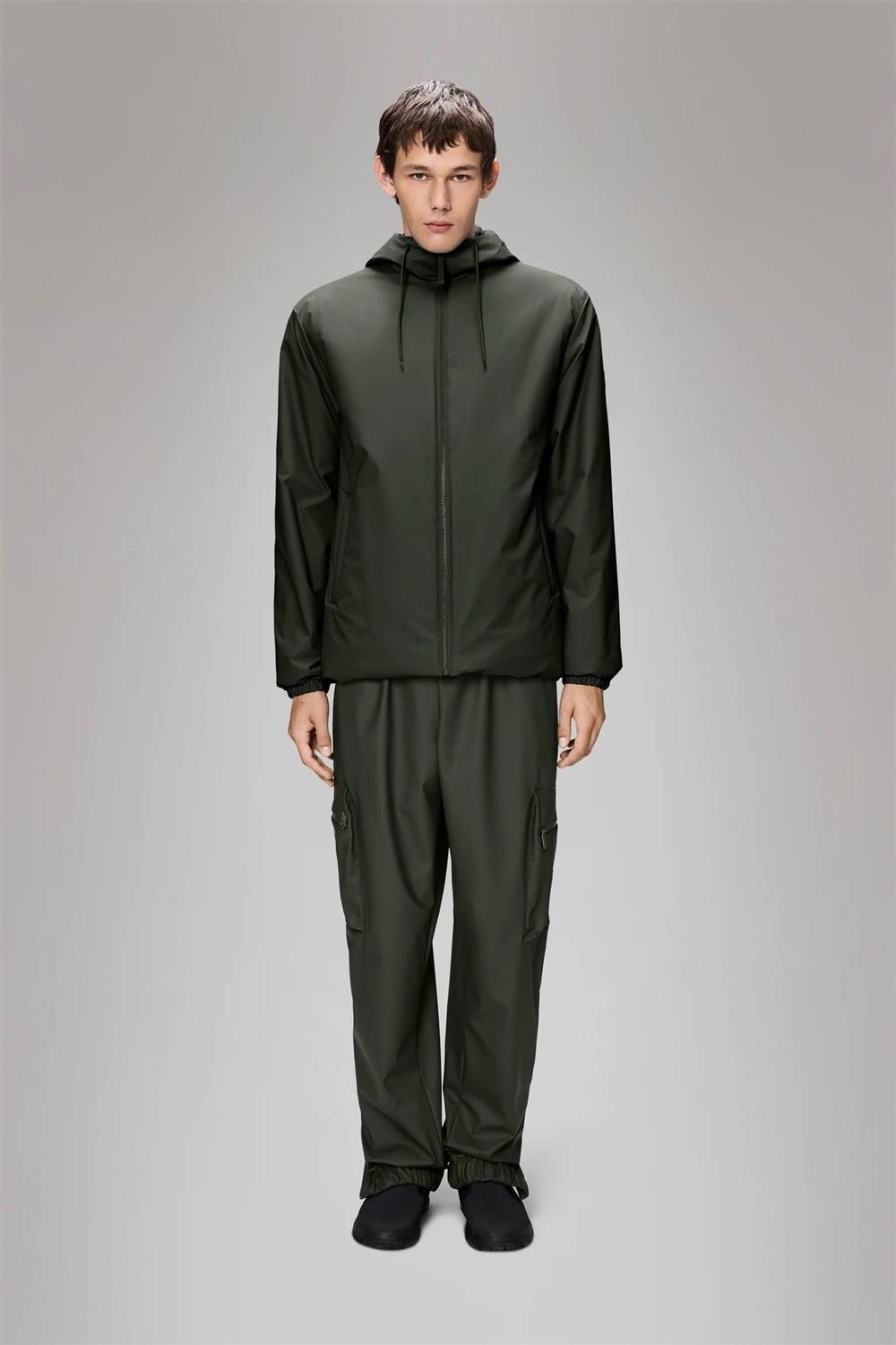 Rains Lohja Insulated jacket verde