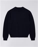 Edwin maglione Ellis ricamo dietro blu