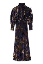 Weili Zheng abito lungo fantasia