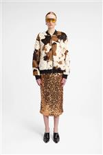 Weili Zheng bomber reversibile animalier - immagine 3