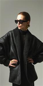 Nineminutes montone The Classic Shearling nero