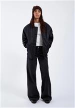 Dr Denim bomber over Jarvis nero - immagine 3