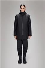 Rains Lohjya long jacket nera - immagine 4