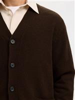 Selected cardigan over moro - immagine 3