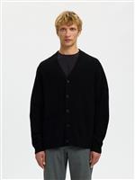 Selected cardigan over nero