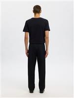 Selected pantalone loose Robert nero - immagine 2