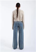 Dr Denim maglione crop Moira mohair calce - immagine 3