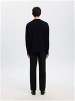 Selected maglioncino in viscosa blu - immagine 2