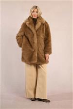 Molly Bracken ecopelliccia beige