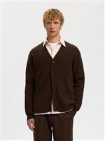Selected cardigan over moro