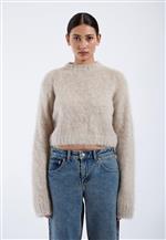 Dr Denim maglione crop Moira mohair calce - immagine 2