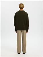 Selected cardigan over verde - immagine 2