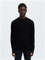 Selected maglioncino cotone Torino nero