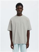Selected t-shirt oversize Oscar grigia