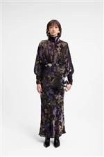 Weili Zheng abito lungo fantasia - immagine 2