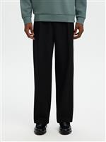 Selected pantalone loose finn nero