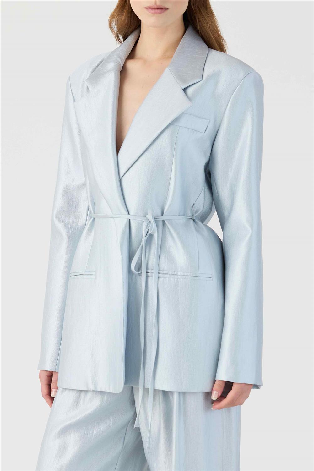 Eleh_giacca_laccio_celeste Eleh giacca laccio celeste - immagine 1