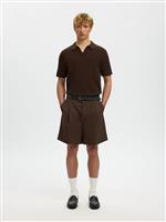 Selected bermuda loose otto marrone