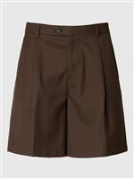 Selected bermuda loose otto marrone - immagine 4