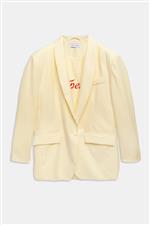 Weili Zheng giacca manfit bianca