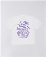 Edwin t-shirt stampa retro bianca - immagine 2