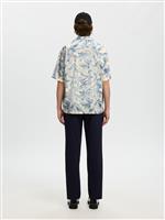 Selected camicia californiana fantasia blu - immagine 2