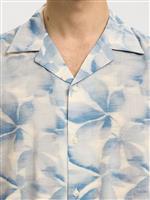 Selected camicia californiana fantasia blu - immagine 3