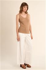 Molly Bracken canotta uncinetto cammello - immagine 3