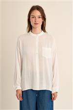 Molly Bracken camicia ricamo dietro bianca - immagine 3