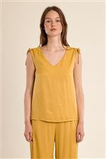 Molly Bracken canotta ocra - immagine 3