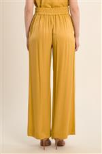 Molly Bracken pantalone elastico vita ocra - immagine 2