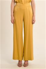 Molly Bracken pantalone elastico vita ocra - immagine 3
