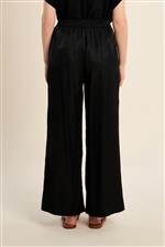 Molly Bracken pantalone cinto elastico nero - immagine 2
