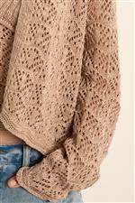 Molly Bracken cardigan in maglia beige - immagine 2